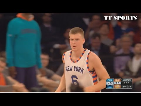 Kristaps Porzingis Highlights (Full action) vs Hornets (17.11.15) 29pts, 11reb!!!