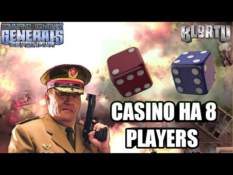 СУПЕР CASINO НА 8 ЧЕЛОВЕК В GENERALS ZERO HOUR! МНЕ ВЫПАЛ ДОЙЗЕР БОСС!!!