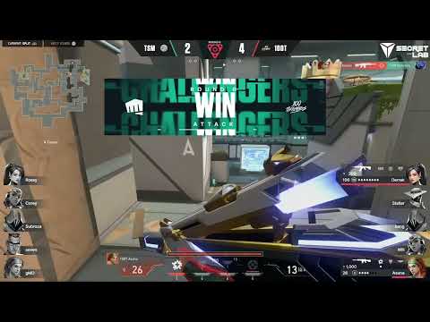 TSM vs 100 Thieves NA Open Qualifier Map 1 Valorant VOD
