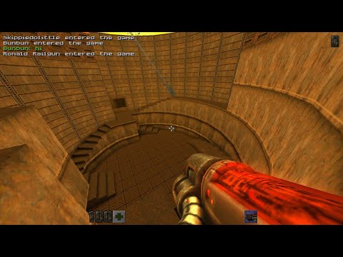 Quake 2 | Instagib Deathmatch with Bots | The Edge | Nightmare Difficulty