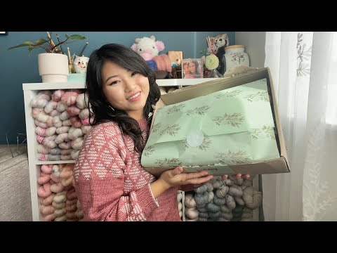 Aro Knits n Purls - Ep. 37 "Unboxing Woolberry Yarn AND Trauma"