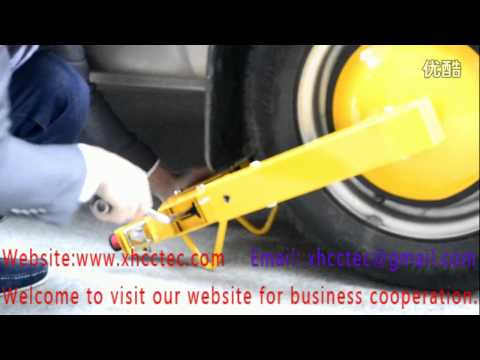 wheel boot lock with better lock mechanism