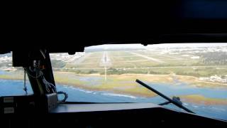 preview picture of video 'KC-135 Kadena Airbase Touch and Go Landing From Cockpit 1080P'