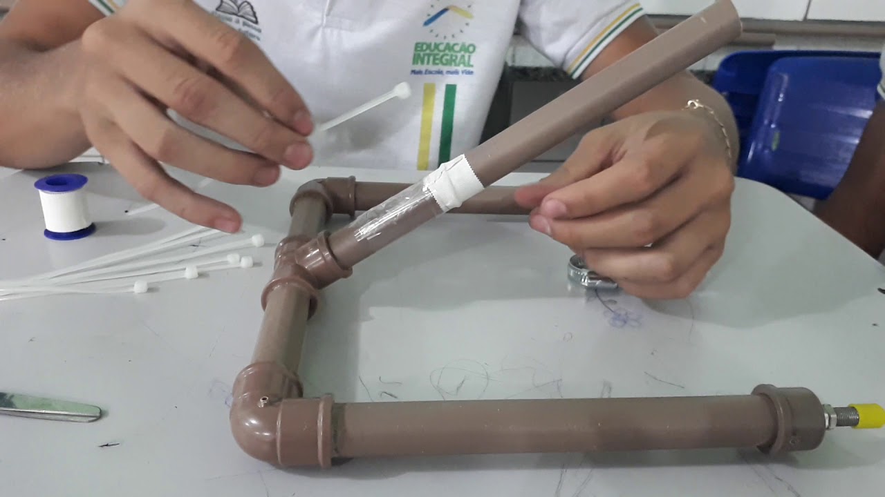 TUTORIAL BASE DE FOGUETE DE GARRAFA PET ( MODELO OFICIAL DA MOBFOG)