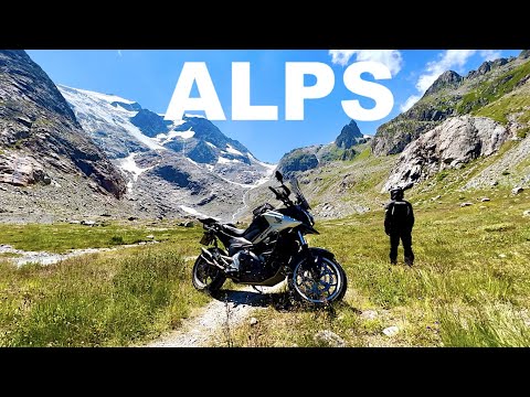 Motorcycle Travel To The Alps, Honda NC750X, Switzerland On A Motorbike, Season 2022, Documentary