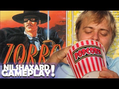 Nils spelar Commodore 64 - Zorro (C64-Time)