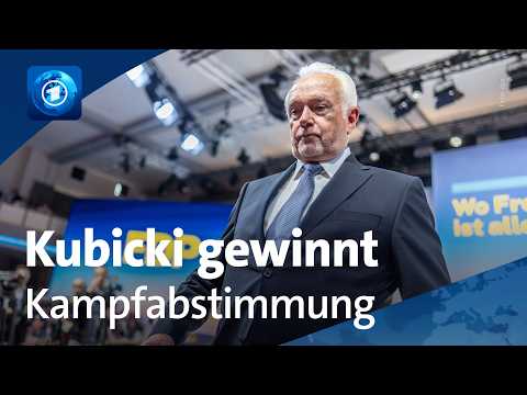 Wahl zum Parteivorsitz: Kubicki siegt über Strack-Zimmermann und wird neuer FDP-Chef