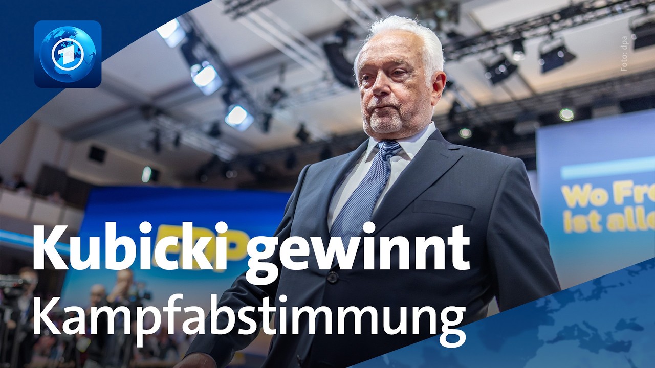 Wahl zum Parteivorsitz: Kubicki siegt über Strack-Zimmermann und wird neuer FDP-Chef