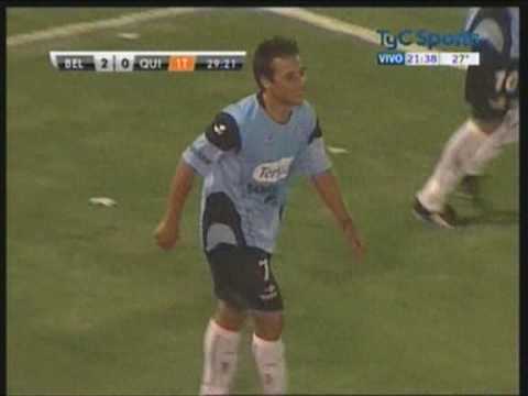 F19 (09-10) Belgrano 4 - Quilmes 1 [2do GOL B Pereyra - TyC Sports] 2009-12-10