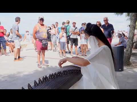 【美麗的神話｜Beautiful Myth 】法國的海邊，用古箏講述那個，美麗的神話。Chinese Musical Instruments 古箏 Guzheng Cover| 碰碰彭碰彭