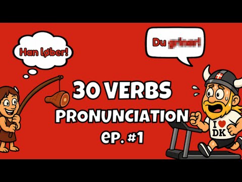 Lære, tænke, tale?! – Learn 30 IMPORTANT Danish Verbs in Under 10 Minutes!