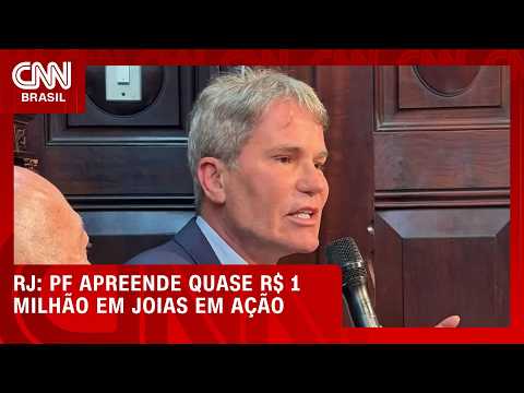 PF apreende joias de R$ 900 mil em operação que mira Márcio Poncio no Rio | CNN NOVO DIA