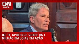Vídeo: PF apreende joias de R$ 900 mil em operação que mira Márcio Poncio no Rio | CNN NOVO DIA