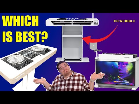 I Tried 3 DJ Booths To See Which Was Best - Bunn Gear | Humpter B3 | Hoerboard Stereo T