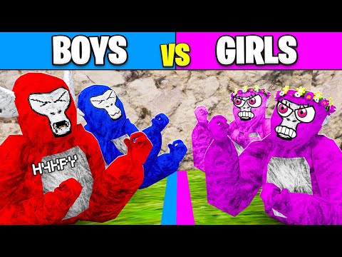 Boys VS TOXIC Girls In Gorilla Tag