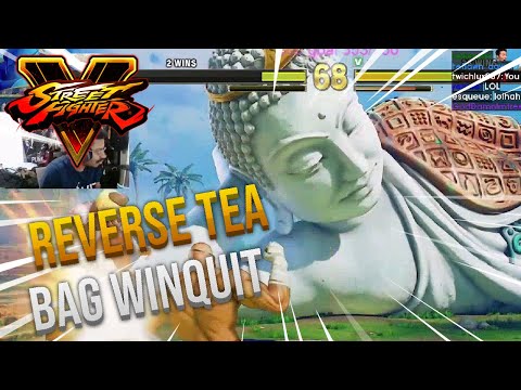 Daily Street Fighter V Highlights: Reverse Tea Bag Winquit