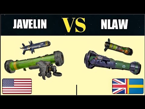 NLAW Anti Tank Weapon | Javelin Anti Tank Missile | ATGM Comparison