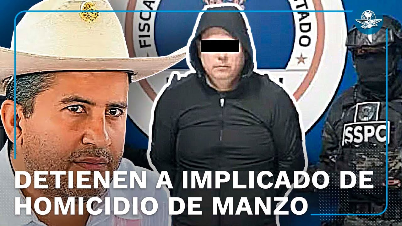 Reporta García Harfuch detención de autor intelectual del asesinato de Carlos Manzo
