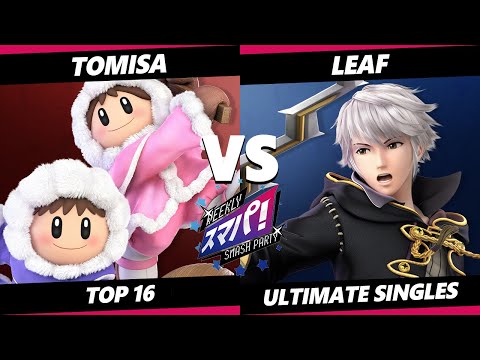 Sumapa 101 - Tomisa (Ice Climbers) Vs. Leaf (Robin) Smash Ultimate - SSBU