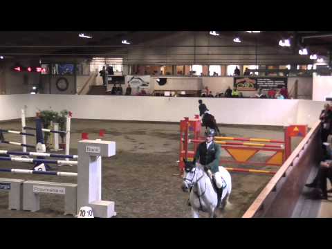 Sandra Olsson and Caron 135cm at Bilmetro horse show