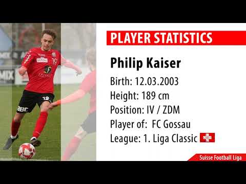 Philip Kaiser – FC Gossau, 1. Liga Suisse, 2022/23