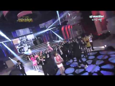 KBS Gayo Daechukje -- Super Junior - Mr Simple Remix -Shuffling Dance-