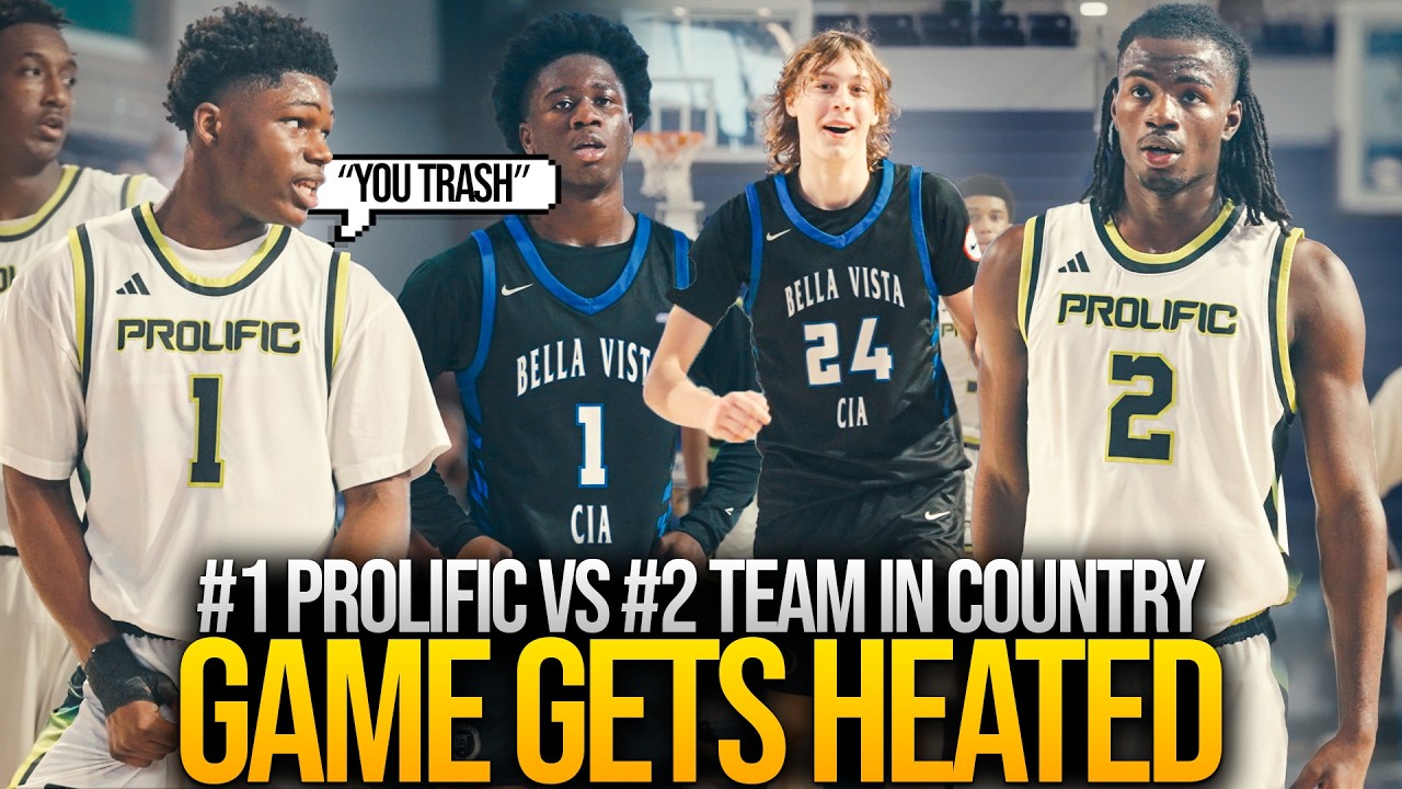 Naz Anderson & Caleb Holt vs #2 Team in the Country w/ #3 PG Miles Sadler & Vaughn Karvala was OD!
