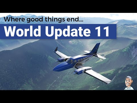 First flight after World Update 11 | MSFS 2020