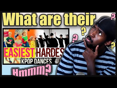 PRO DANCER REACTS TO EASIEST VS HARDEST KPOP DANCES (BTS, EXO, TWICE, RED VELVET, NCT127 & MORE...)