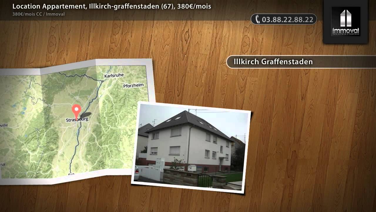 Watch video Location Appartement, Illkirch-graffenstaden (67), 380€/mois Location Appartement, Illkirch-graffenstaden (67), 380€/mois