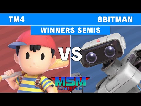 MSM Online 41 - TM4 (Ness) Vs. 8BitMan (ROB) Winners Semis - Smash Ultimate