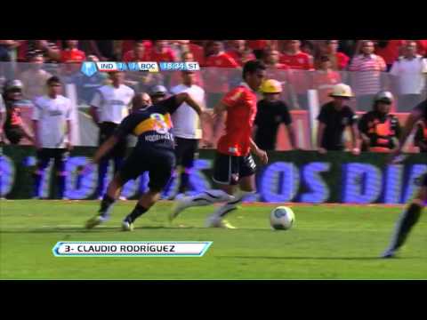 Gol Morel Rodríguez. Independiente 1 Boca 1. Torneo Final 2013. Fecha 7. Fútbol Para Todos.