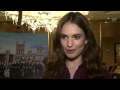 Downton Abbey series 5: LILY JAMES interview - YouTube