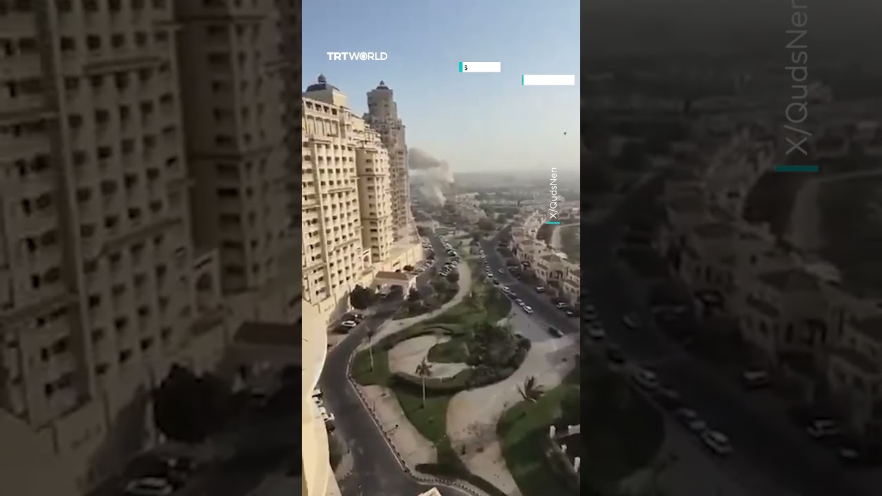 Video | Explosion seen as Iran strikes UAE's Ras Al Khaimah