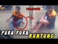 MOMEN KOCAK SAAT PENGEMIS PALSU PURA PURA BUNTUNG TERCIDUK PETUGAS