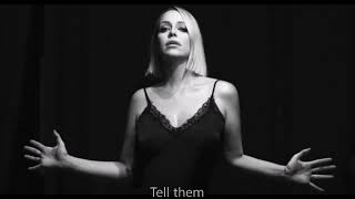 Tamara Todevska - Proud (Lyrics) Eurovision 2019