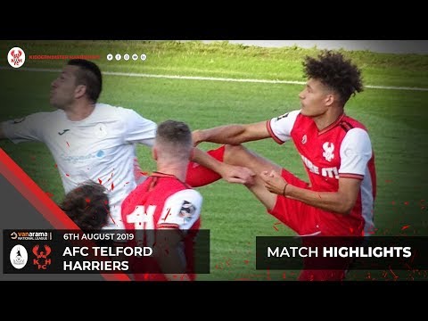 Match Highlights: AFC Telford United 2-0 Harriers 06/08/19