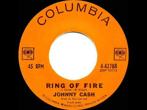 1963 HITS ARCHIVE: Ring Of Fire - Johnny Cash (#1 C&W hit)
