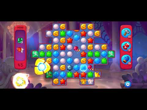 Fishdom Hard level 9396 no boosters フィッシュダム