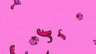 Pink fluffy dinosaurs