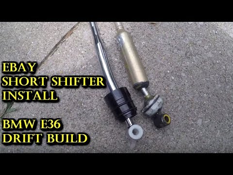 Installing an eBay short shifter on a BMW e36