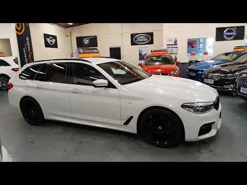 2017 BMW 5 Series 530d xDrive M Sport Auto Touring Estate Diesel White Huge Spec