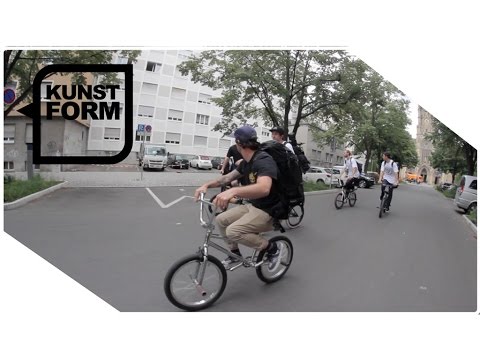 BMX Street Session in Stuttgart - Miguel Smajlji, Sven Avemaria, Robin Kachfi, David Biedermann