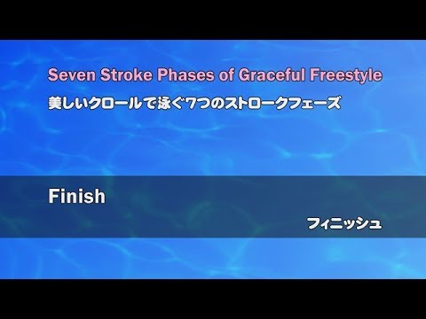 Seven Stroke Phases of Graceful Freestyle-7 Finish