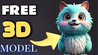Download the video "Generate FREE 3D Models with AI in Just a Minute | Text to 3D & Image to 3D Using AI"