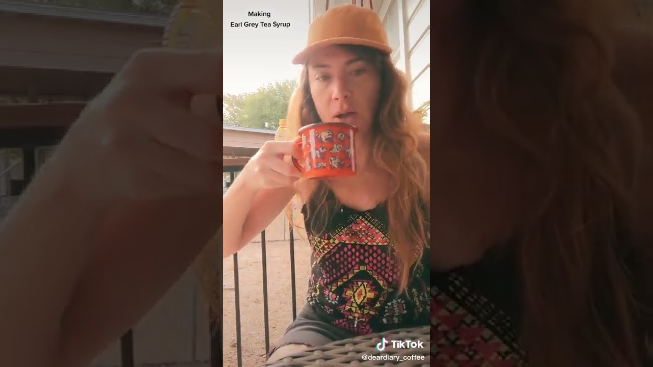 Vlog: Working on Earl Grey tea syrup for Grey Romano Lattes at Dear Diary Coffee