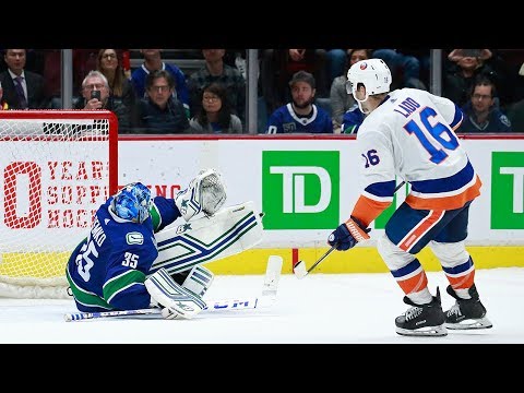 アイランダーズ対カナックスはシュート戦で終了 (Islanders vs. Canucks ends in a shootout)