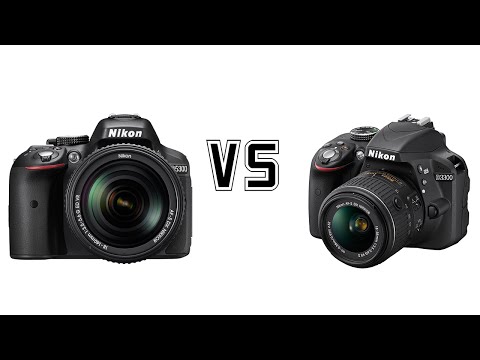 Nikon D5300 vs Nikon D3300