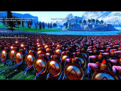 CASTLE UNDER SIEGE by 4 LAYERS of WILD ANIMALS - Ultimate Epic Battle Simulator UEBS