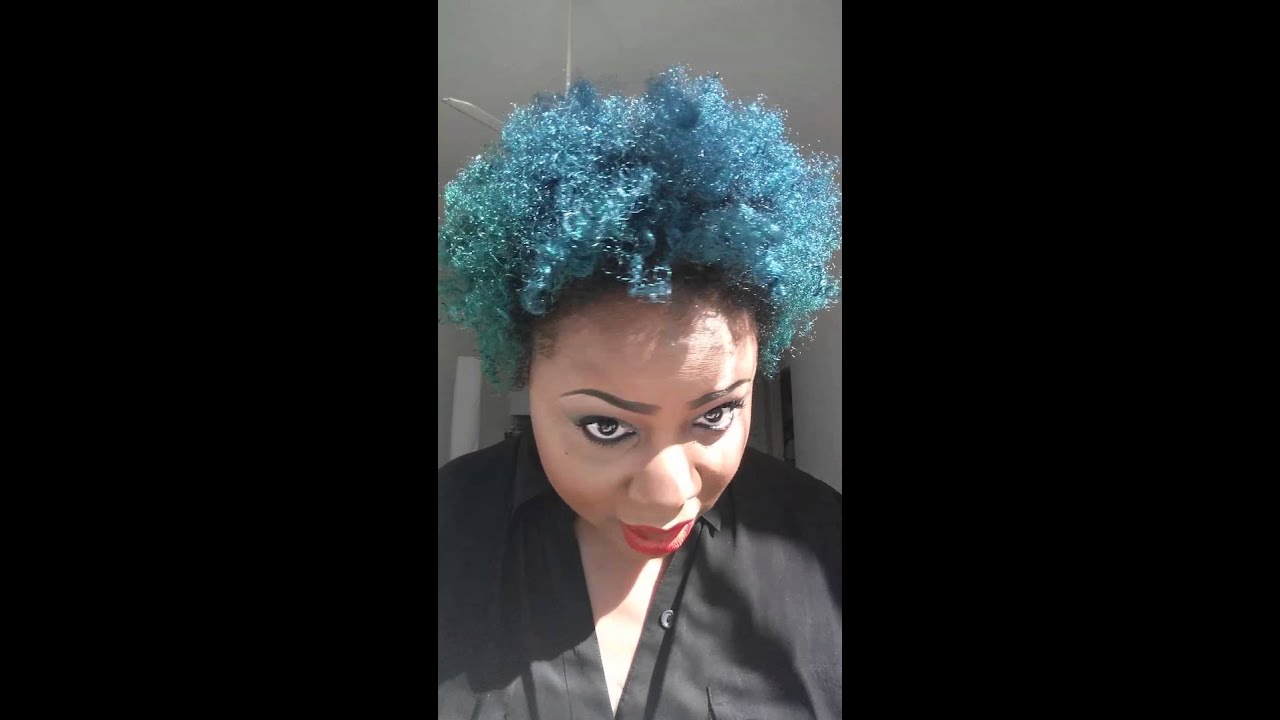 Natural hair: MERMAID BLUE JOICO INTENSITY Review